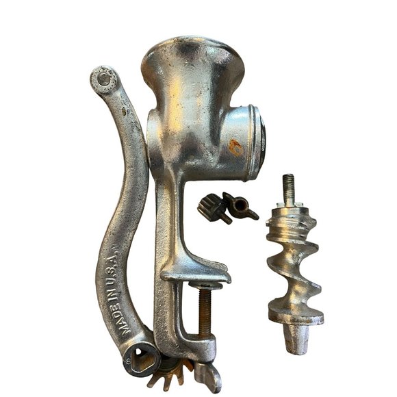 Vintage Universal No. 2 Landers Frary & Clark  Food and Meat Chopper with Box - Picture 5 of 7